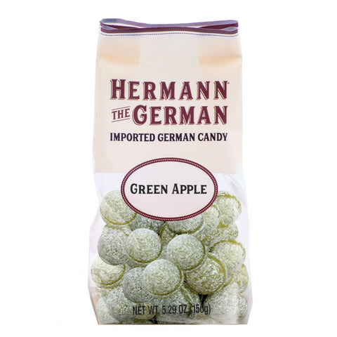 German Hard Candies: Green Apple