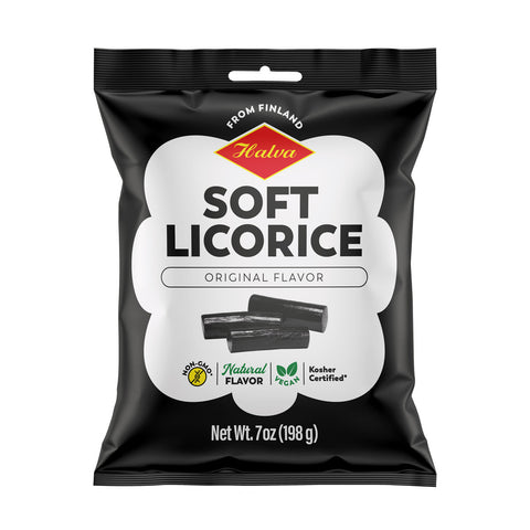 Halva Soft Black Licorice from Finland