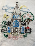 Millie's Tea Towels, Hand Embroidered: Faith & Hope & Love (8 to choose from)