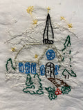 Millie's Tea Towels, Hand Embroidered: Faith & Hope & Love (8 to choose from)