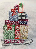 Millie's Tea Towels, Hand Embroidered: Winter Wonderland Collection (5 to choose from)