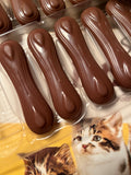 Katzenzungen: Milk Chocolate Cat Tongues from Germany