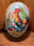 Fillable Paper Eggs from Germany: Barnyard Rooster, three sizes
