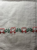 Millie's Tea Towels, Hand Embroidered: Happy Holidays Collection (7 to choose from)