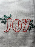 Millie's Tea Towels, Hand Embroidered: Christmas Bliss Collection (8 to choose from)