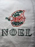 Millie's Tea Towels, Hand Embroidered: Christmas Bliss Collection (8 to choose from)