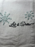 Millie's Tea Towels, Hand Embroidered: Christmas Bliss Collection (8 to choose from)