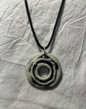 Porcelain Pendant Necklace, Handmade by Diane Duvall