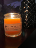 Pure Beeswax Apothecary Glass Candle, Small