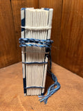Cyanotype Coptic Stitch Hardcover Journal, Twelve Signature