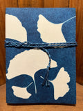 Cyanotype Long Stitch Journal, Four Signature