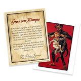 Krampus Card with Naughty Child