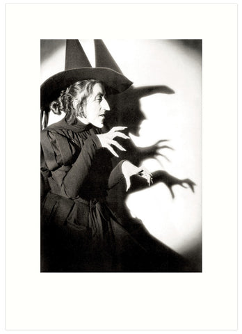 Hallowe'en Card : Margaret Hamilton Wicked Witch