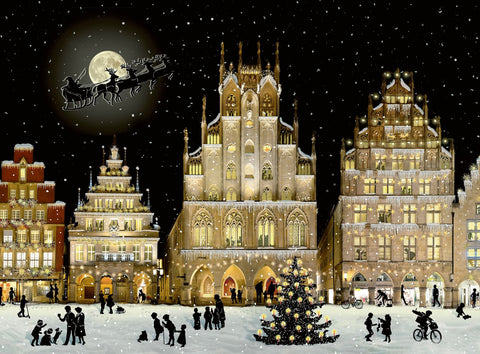 Advent Calendar : Münster Beneath the Moon