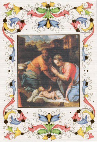 Italian Christmas Cards: Florentine Nativity