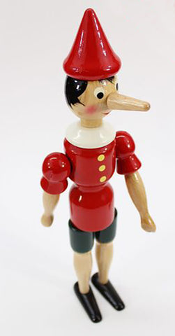 Italian Pinocchio Toy, Articulated