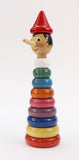 Italian Pinocchio Toy, Stacking Rings