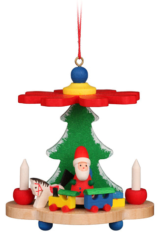 German Christmas Ornament: Colorful Pyramids (3 to Choose From!)