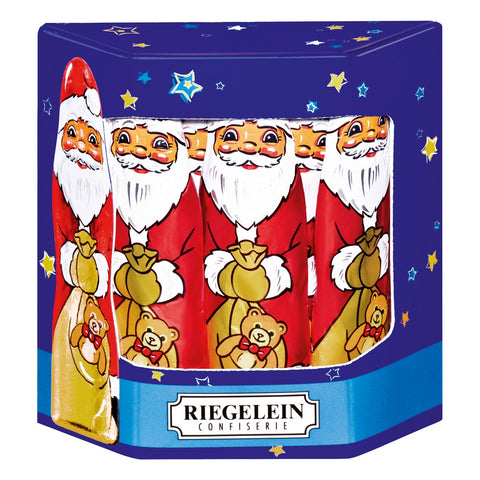 Riegelein Foil Wrapped Milk Chocolate Santas