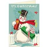 Christmas Boxed Cards with Vintage Snowman