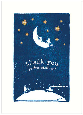 Thank You Card : You're Stellar!