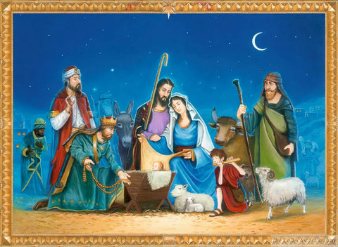 Advent Calendar : The Nativity