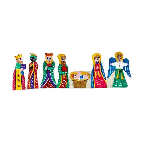 Mexican Tin Nativity Camino