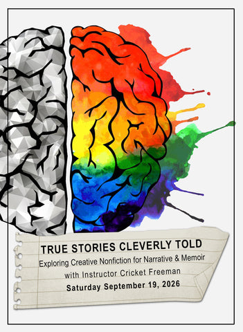 True Stories Cleverly Told with Instructor Cricket Freeman, September 19, 2026