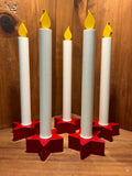 Swedish Wooden "Candles" : Taper Candles