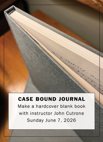 Case Bound Journal with Instructor John Cutrone, June 7, 2026