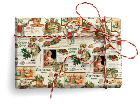 Italian Wrapping Paper: Christmas Recipes