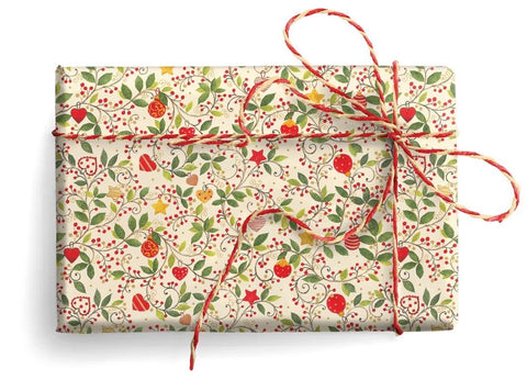 Italian Wrapping Paper: Christmas Vines