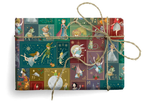 Italian Wrapping Paper: Fairy Tale Advent & Christmas