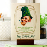 St. Patrick's Day Card: Leprechaun Toast