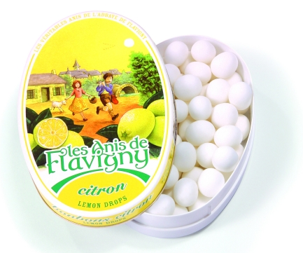 Les Anis de Flavigny Pastilles Tin: Lemon