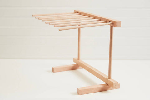 Beechwood Collapsible Pasta Drying Rack, from Italy