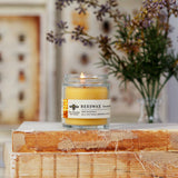 Pure Beeswax Apothecary Glass Candle, Small