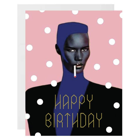 Grace Jones Birthday Card
