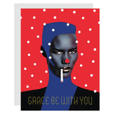 Grace Jones Christmas Card