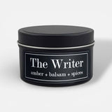 Literary Candle: The Writer (Amber & Balsam & Spices)