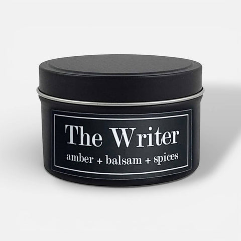 Literary Candle: The Writer (Amber & Balsam & Spices)