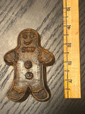 Blackened Wax Folk Art: Gingerbread Man