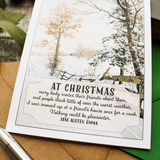 Christmas Card: Jane Austen Quote
