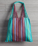 Mexican Market Bags: Striped Hand Loomed Cotton