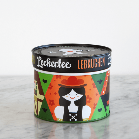 Leckerlee Assorted Mini Lebkuchen in Black Forest Tin