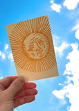 Letterpress Note Cards: Old Sol