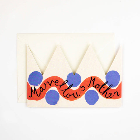 Party Crown Card: Marvelous Mother