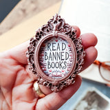 Bookish Frame Magnet: Read Banned Books