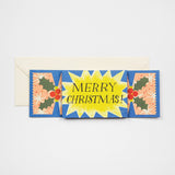 Christmas Cracker Starburst Pull-Out Card