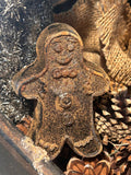 Blackened Wax Folk Art: Gingerbread Man